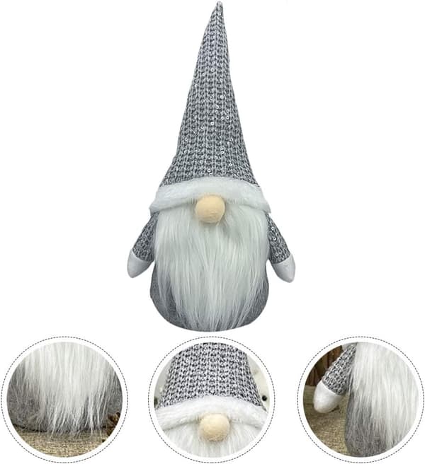 Jul Tyg Tomte Tomte Prydnad Skandinavisk Svensk Tomte