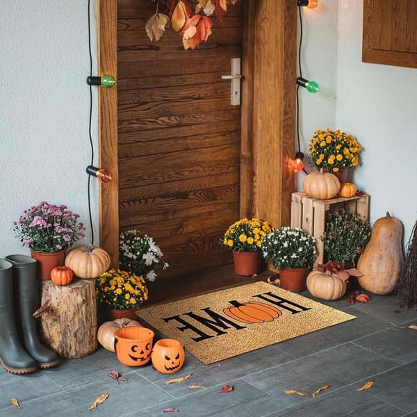 Halloween dørmatter, dekorative dørmatter
