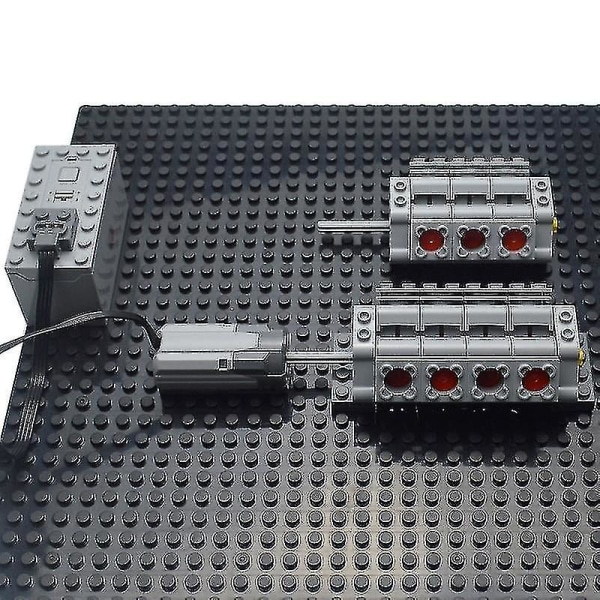 Tekniske deler Compale 91994 74784 61927 Multi Power Functions Tool Servo Blocks Tog Motor Xl Motor Pf Modellsett 88002 From 5V to 9V