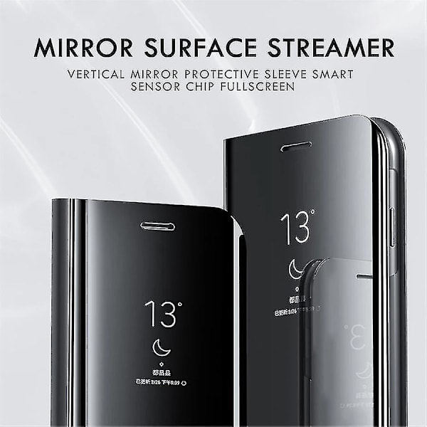 Smart Mirror Flip -puhelinkotelo Huawei P40 P30 P20 Lite P10 Mate 30 20 Honor 20 10 9x Pro P Smart Z Y9 Prime 2019 -puhelimille