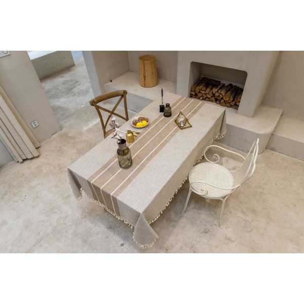 Tofs duk Torka rent bomull och linne duk 140*180cm