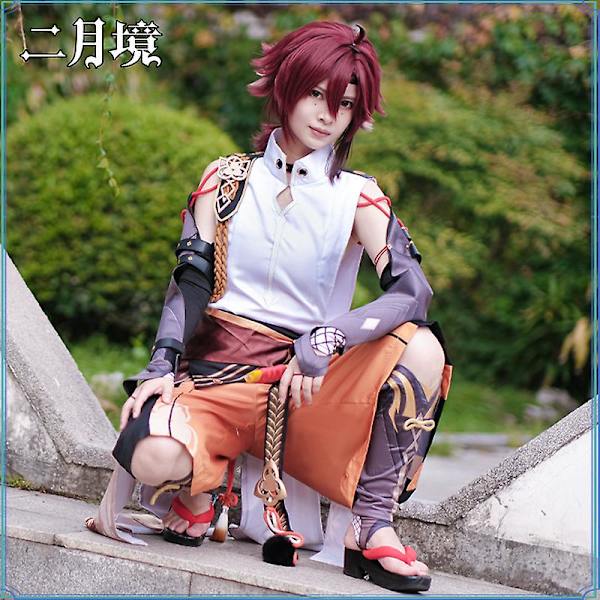 Genshin Impact ,genshin Impact Shikanoin Heizou Cosplay ,spelkaraktär Cyno Cos Uniform Fancy Dress Kläder,genshin Impact Halloween Pa Costume 38