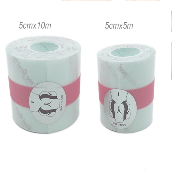 Behagelig Tape til Brystløft (Transparent) Blå 5cm/5m