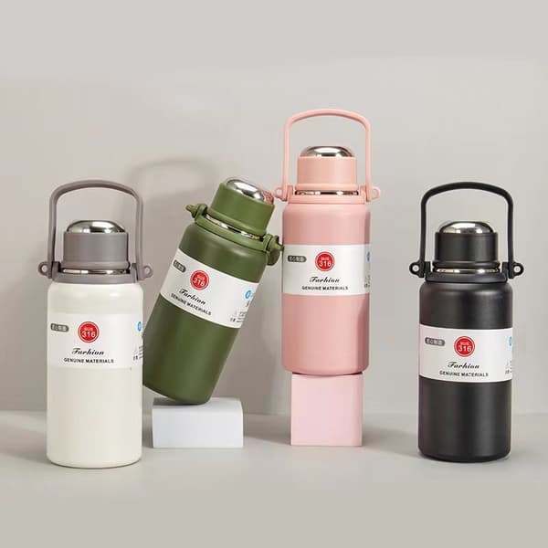 1200ML 316 rostfri termos sportvattenflaska vattenkopp