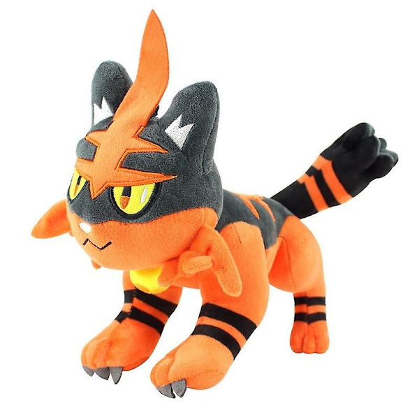 Anime Dukker 30cm Sol & Måne Torracat Plysjlegetøj Blødt Legetøj Jul Pokemon Monster Plysjgaver til Børn