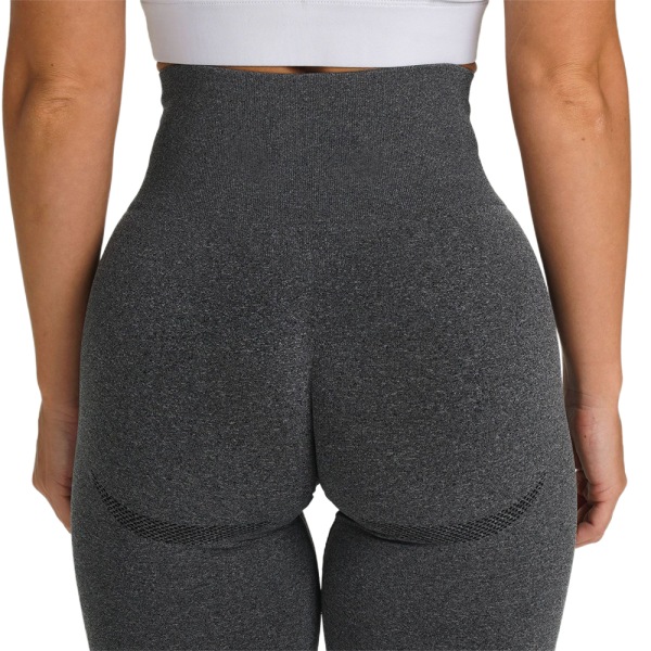 Kvinnor Tight Yoga Byxor Gym Outfits Träningskläder Fitness Sport black L