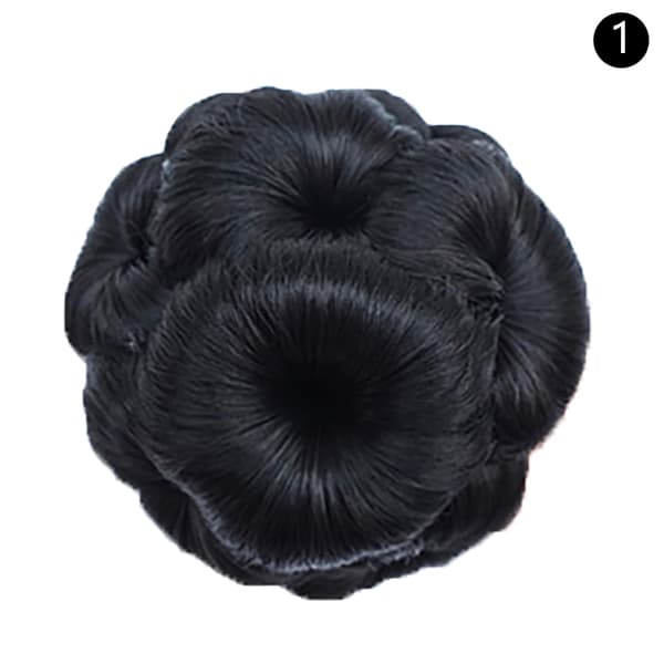 Synthesis Claw Clip Chignon -lisäke, klipsikiinnitteinen hiuslisäke, kihara 1
