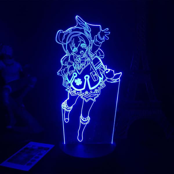 Spil Genshin Impact Klee 3d Led Natlampe