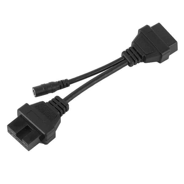 Diagnoseadapterkabel 12-pinners OBD1 til 16-pinners OBD2 20cm/7.9in Passer til Mitsubishi