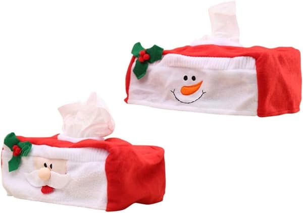 2 deler julefilt vevboks Xmas vevholder