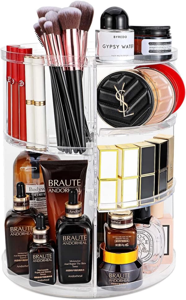 Makeup Organizer, Makeup Organizer, 360 Graders Roterbar Kosmetik