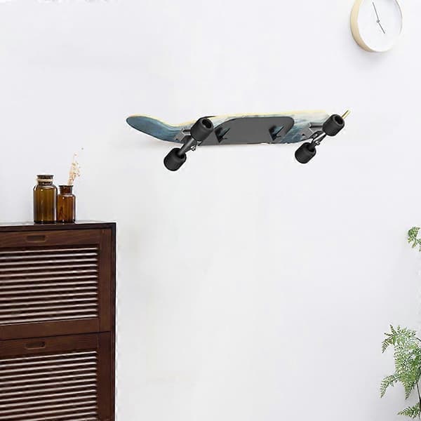 Väggfäste för skateboard Hållare Förvaringsställ Universellt Lätt att installera Snowboard Longboard Väggfäste Displayfäste