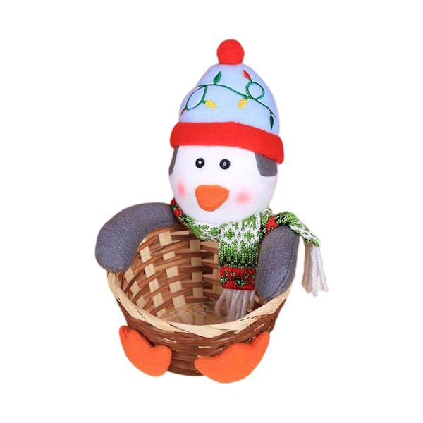 Söt julklapp förvaringskorg Bamboo Cane San