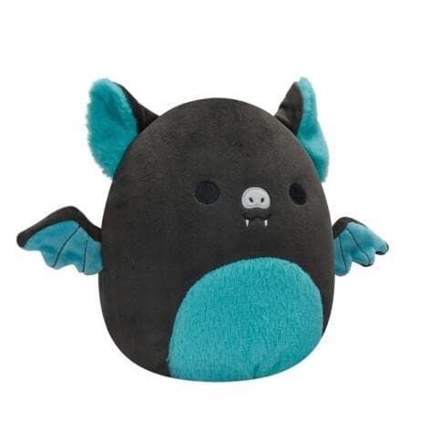 Squishmallows 9 cm, Aldous the Teal & Black Fruit Bat