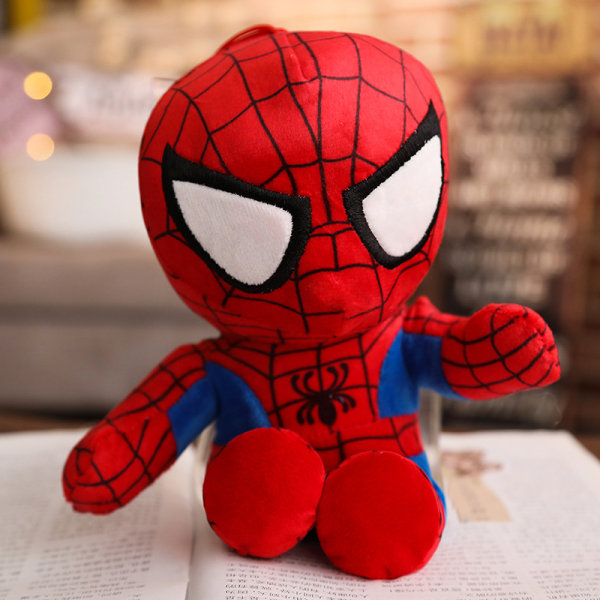 27cm Human Spiderman Plyschleksak Movie Doll Avengers Mjukfylld