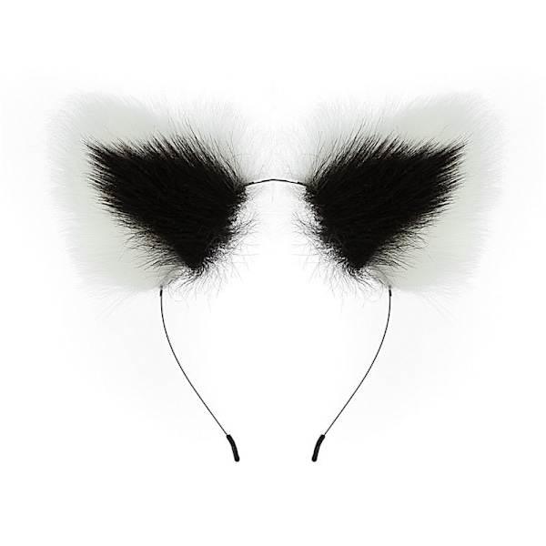 4 ST Handgjorda Fox Cat Ears Kostymrekvisita för Halloween, jul, cosplay, fest
