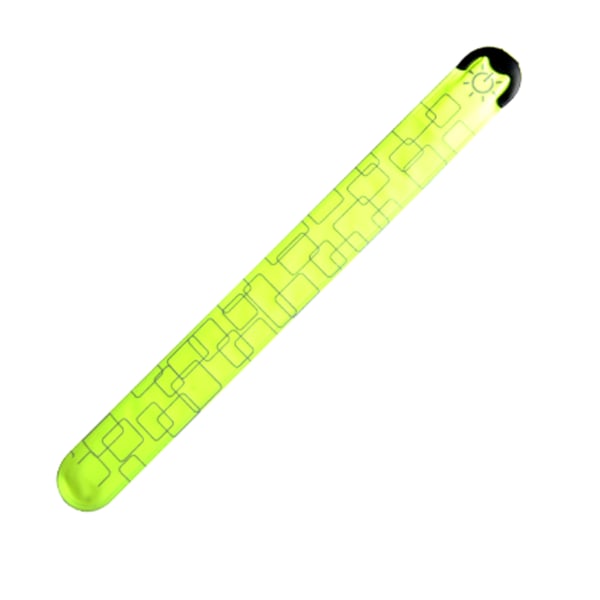 Ledarmband för löpning, 2-pack löparljus för löpare Uppladdningsbara reflekterande löparutrustning Light Up Armband LED-armbandsljus med hög synlighet green