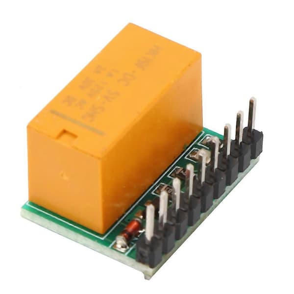 DR21A01 DC 5V DPDT-relemoduuli napaisuuden vaihtokytkinlevyn komponenttiosat
