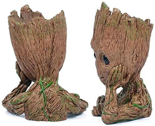 Blomsterpotte - Figurin for planter og penner - Perfekt som gave - M