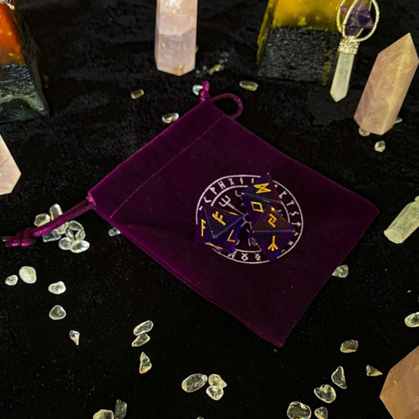 3 stk 8-sidede Runde Terninger Resin Blandede Polyedriske Terninger Sæt Spådomsspillelegetøj 2