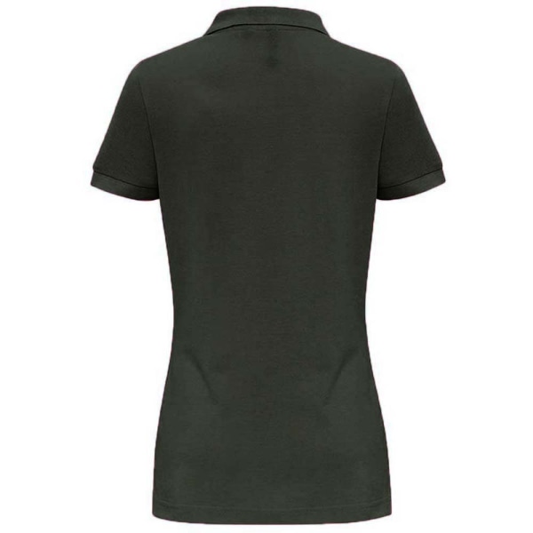 Asquith & Fox Ensfarget kortarmet pikétrøye dame/dame B Bottle 2XL