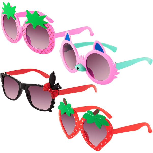 4 par Roliga solglasögon för toddler