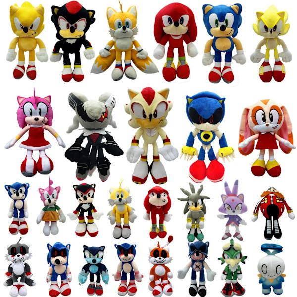 30CM Sonic EXE Sonic Plysj Leker