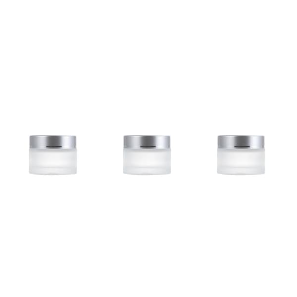 1/2/3/5 Multipurpose Matt Kosmetisk Ansiktskrukke - Holdbar og silvery 50g,1 3PCS
