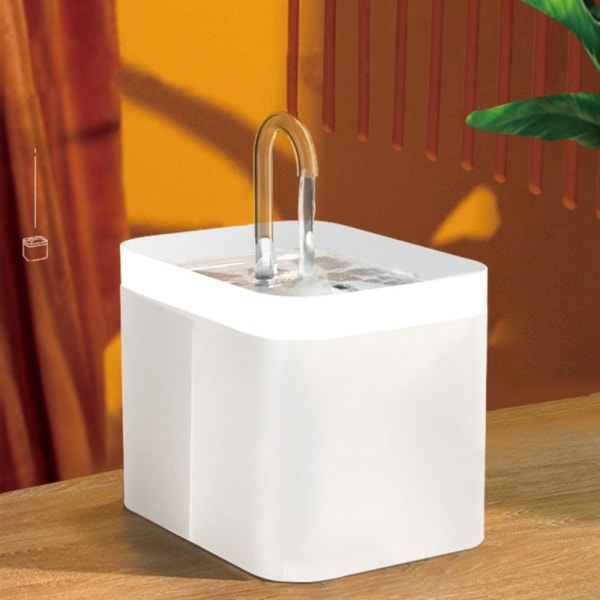 Cat Drinker Vattenfilter VIT EU PLUG 220V EU PLUG 220V white EU Plug 220V-EU Plug 220V