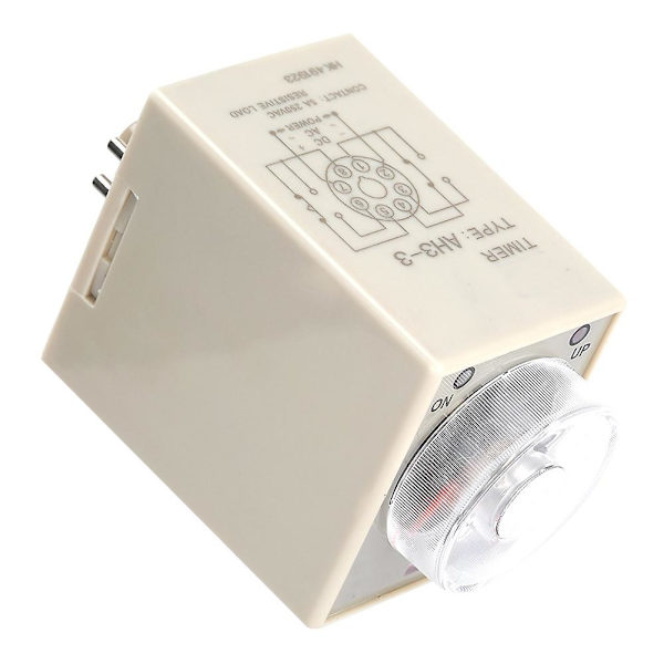 220vac 60 minuter Power On Delay Timer Time Relay Ah3-3(60m) null none