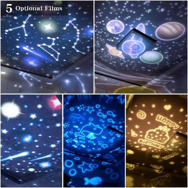 Star Light LED Nattljus Sky Moon Lamp