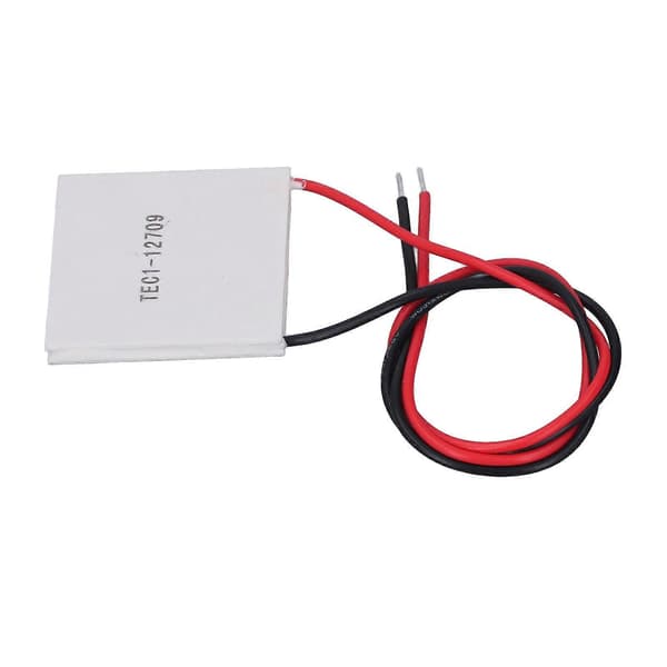 Termoelektrisk Generator Silikongummi 40 X 40mm Halvledarkylfläns för CPU-kylare