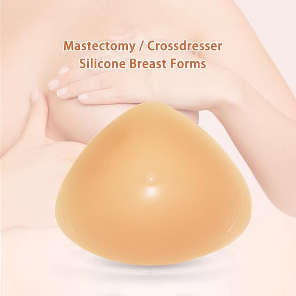 Silikon Brystform Mastektomi Protese Triangelform 350g