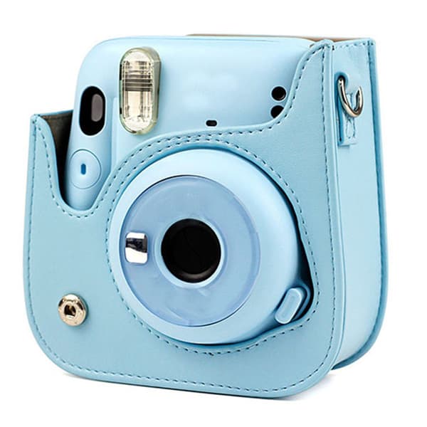 Kameraveskeveske PU-lær for instax Mini 11 White