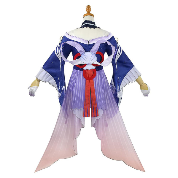 Game Genshin Impact Sangonomiya Kokomi Cosplay kostym peruk Hår Halloween fest kostymer Genshin Cosplay peruk Wig
