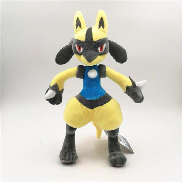 Lucario Plysch mjuk leksaksdocka Gosedjur Teddy 11", gul