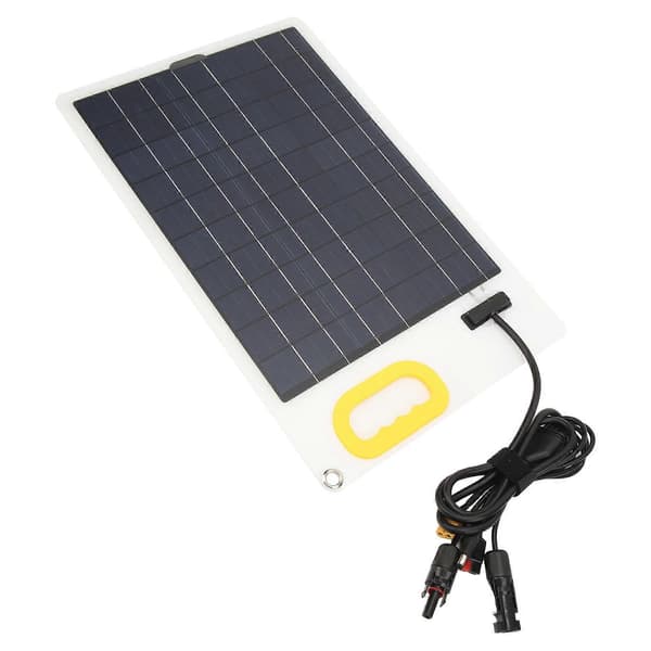 Solpanelssæt 100w Polysilicium Solbatterioplader med 30A MPPT Controller Dobbelt USB-port til Autocampere