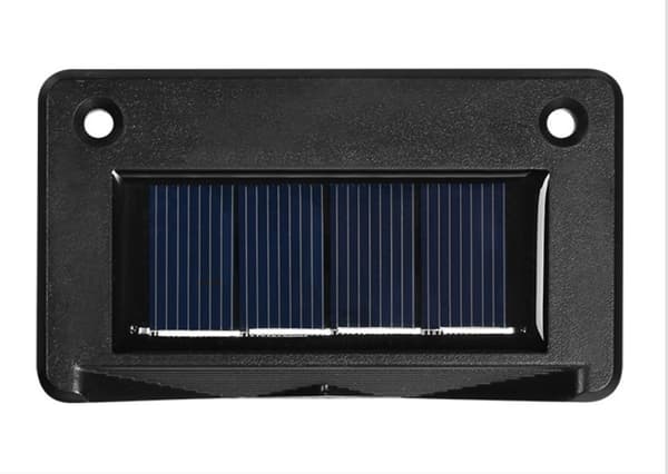 Solar Utomhus Trappljus Regntätt LED Staket Light Innergård Fen
