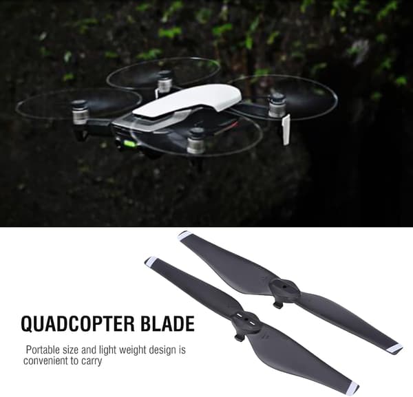 2 par DJI Mavic Air Props Blade CW CCW Quick Release Karbonfiber Propell