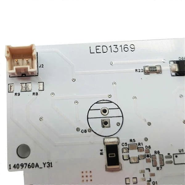 3 stk. køleskab LED-lys driverkort sæt W10515058+W10515057 til køleskab LED-lysplade