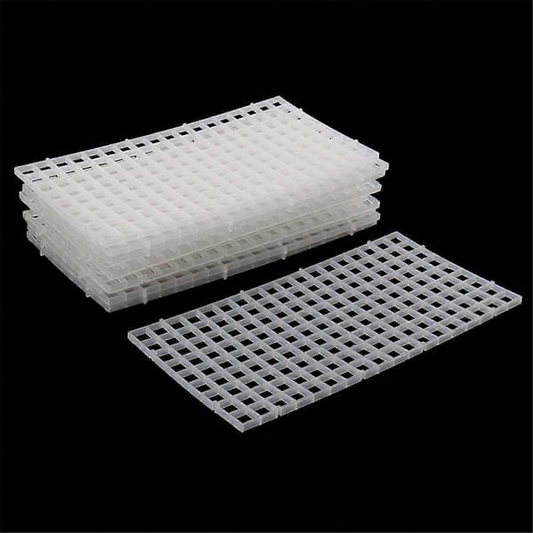 10 Stk Akvarium Fisketank Isolationsplade Skillefilter Skilleplade Net Plastik Separationsskilleplade
