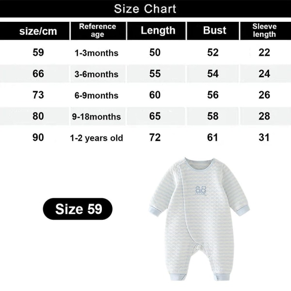 Newborn Infant Baby Clothes Cotton Linen Rompers Jumpsuits Infant Baby Clothes 59cm