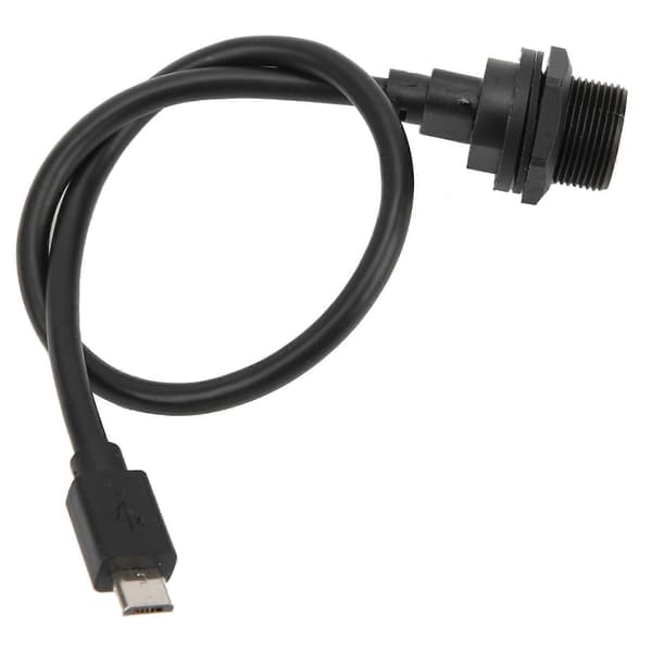 Vedenpitävä USB-liitin IP67 MICRO USB naaras uros kaapelilla E10MCTFF/MCAM (0,3 metriä)