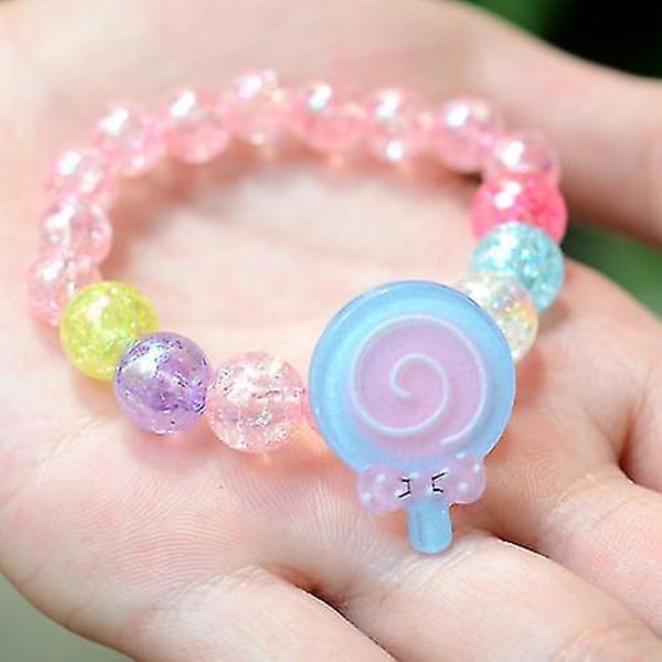 Barnarmband Princess Accessoarer Färgglada armband style 7