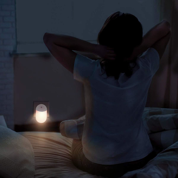 Creative Gift Light Control LED Smart nattljus Sängbordsnatt L