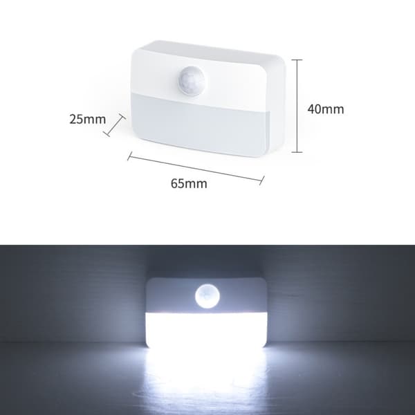 LED Induktionsljus Nattljus VIT LJUS VIT LJUS White light