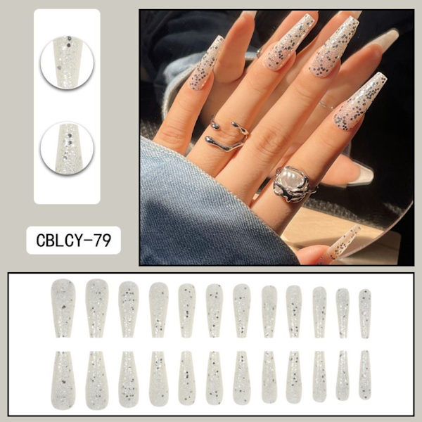 24st False Nails LongBallerina CBLCY-78