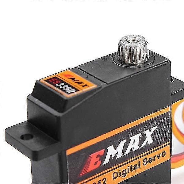 EMAX ES3352 12,4g Mini Digital Servo med Metallväxel för RC Flygplan