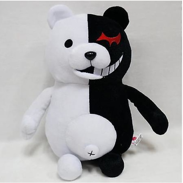 Dangan Ronpa Super Danganronpa 2 Monokuma Bear Plyschleksak Anime Plysch Monomi Gosedjur Docka Födelsedagspresenter till barn BLACK