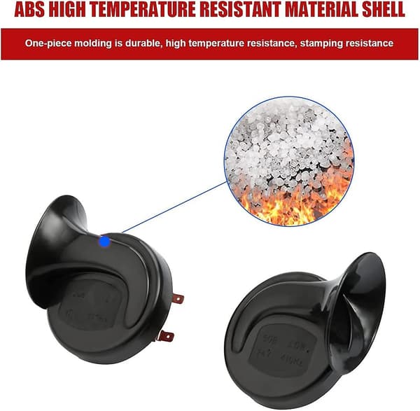 2kpl 300dB Super Loud junan torvi Universaali autotarvike